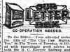 "Co-Operation Needed"