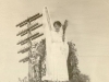 Miss Bridges on May Day Parade Float