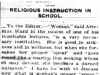 "Religious Instruction in School"