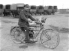 Soldier on Motorcyle