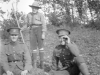 Boy Scout and soldiers