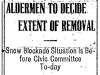 Snow Removal Debate