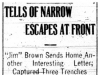 Letter form the Front - J Brown