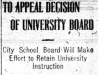 University Education Removed