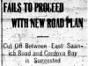 Road Plan Cut