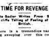 Time for Revenge