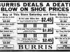 Death Blow on Shoes, Ad