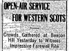 Farewell to the Western Scots