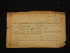 E.H. Emery War Service Badge Certificate