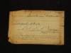 E.H. Emery War Service Badge Certificate