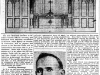 "Magnificent Memorial Reredos Will Be Unveiled by Bishop De Pencier at St. John's"