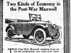 "Two Kinds of Economy in the Post-War Maxwell"