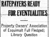 "Ratepayers Ready for Eventualities"