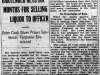 "Bartender Gets Six Months For Selling Liquor to Officer"
