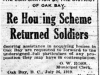"Re Housing Scheme"
