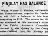 "Findlay Has Balance"