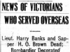 "News of Victorians Who Served Overseas"