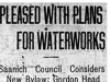 "Pleased With Plans for Waterworks"