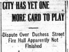 "City Has Yet One More Card to Play"