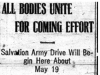 "All Bodies Unite For Coming Effort"