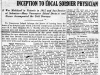 "The Organization and Departure of No. 5 Base Hospital Unit Which Owed It's Inception To Local Soldier Physician"