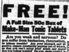 "Make-Man Tonic Tablets"