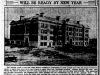 "Will be Ready by New Year"