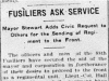 "Fusiliers Ask Service"