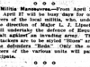 "Militia Manoeuvres"