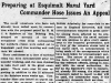 "Preparing at Esquimalt Naval Yard - Commander Hose Issues An Appeal"
