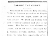 "Capping the Climax"