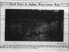 "Good Start in Indian War-Canoe Race"
