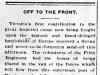 "Off to the Front"
