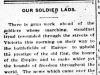 "Our Soldier Lads"
