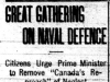 "Great Gathering on Naval Defence"