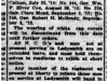"Regimental Orders"