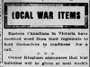 "Local War Items"