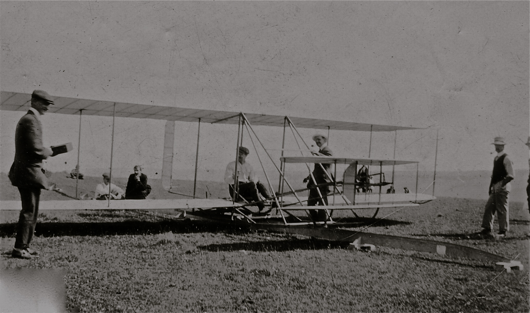 Plane a Willows Fairground plane-at-willows-fg-1919